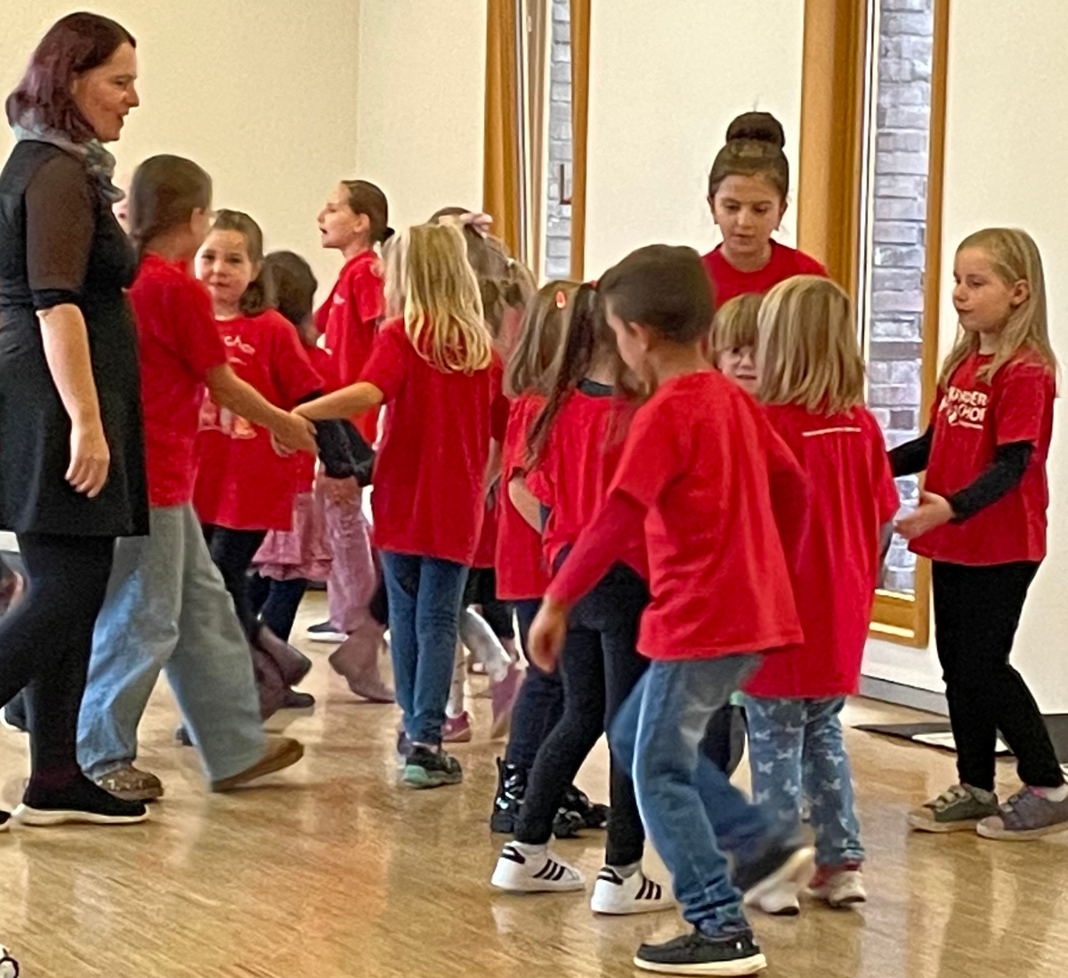 Kinderchor und Flötenkinder